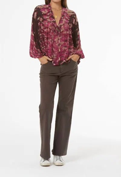 Young Fabulous & Broke Abbey Top In Orchid Boa Wash