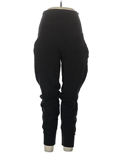 Pre-owned Young Fabulous & Broke Active Pants In Black