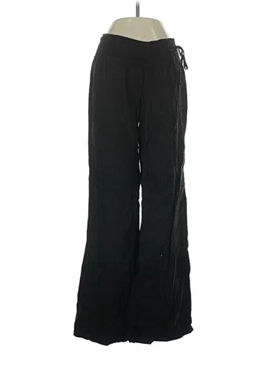 Pre-owned Young Fabulous & Broke Active Pants In Black