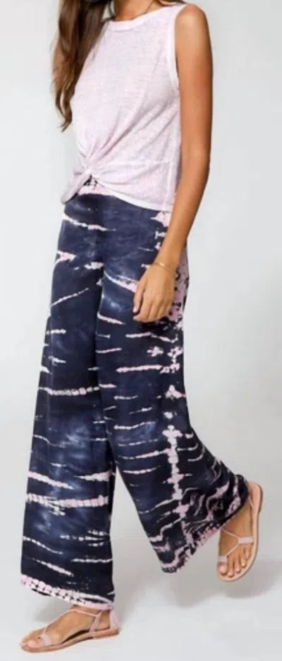 Young Fabulous & Broke Aiko Pant In Bamboo Wash In Blue