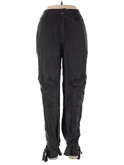 Pre-owned Young Fabulous & Broke Cargo Pants In Black