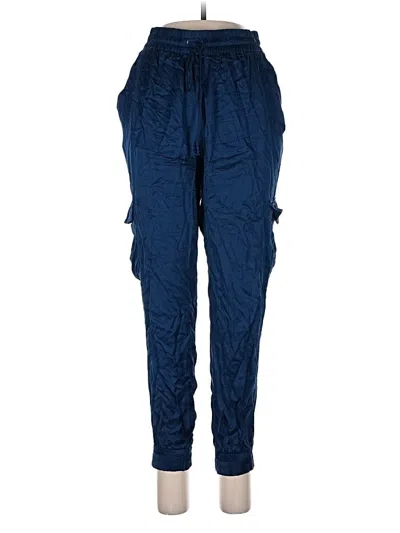 Pre-owned Young Fabulous & Broke Cargo Pants In Blue
