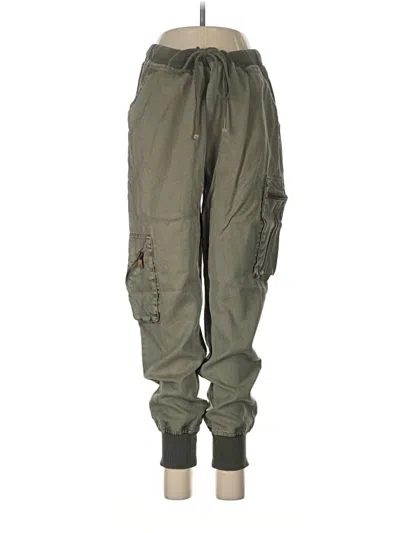 Pre-owned Young Fabulous & Broke Cargo Pants In Green