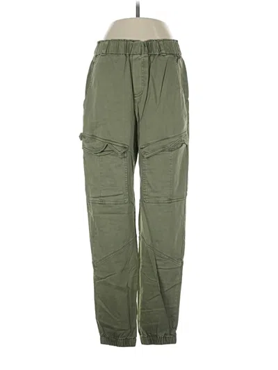 Pre-owned Young Fabulous & Broke Cargo Pants In Green