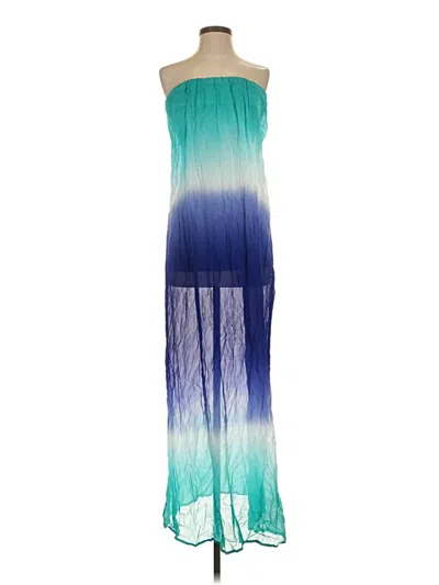 Pre-owned Young Fabulous & Broke Casual Dress In Blue