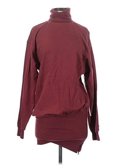 Pre-owned Young Fabulous & Broke Casual Dress In Burgundy