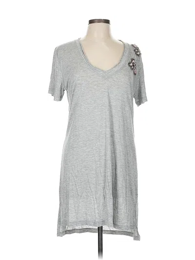 Pre-owned Young Fabulous & Broke Casual Dress In Gray