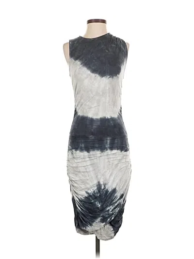 Pre-owned Young Fabulous & Broke Casual Dress In Gray