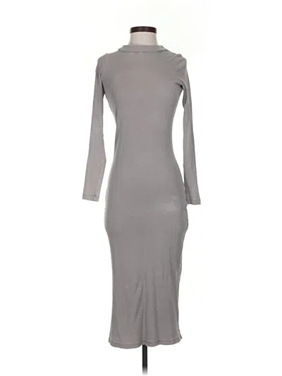 Pre-owned Young Fabulous & Broke Casual Dress In Gray