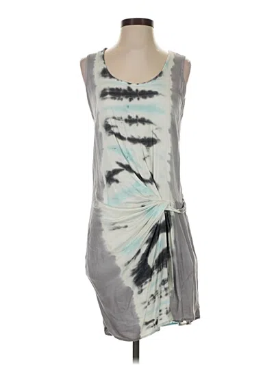 Pre-owned Young Fabulous & Broke Casual Dress In Gray