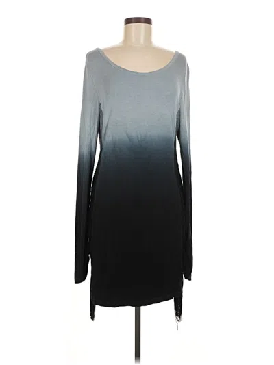 Pre-owned Young Fabulous & Broke Casual Dress In Gray