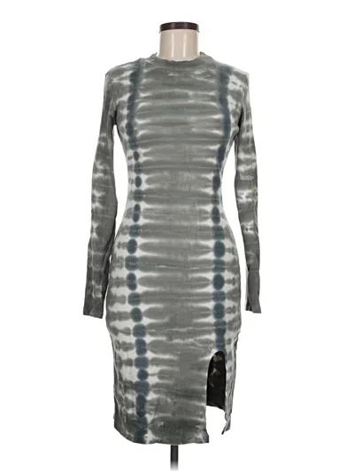 Pre-owned Young Fabulous & Broke Casual Dress In Gray
