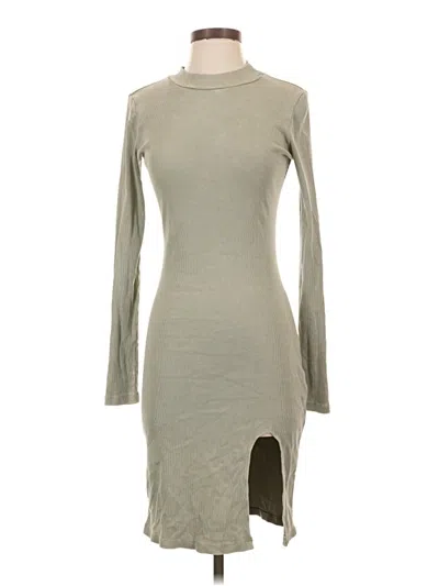 Pre-owned Young Fabulous & Broke Casual Dress In Gray