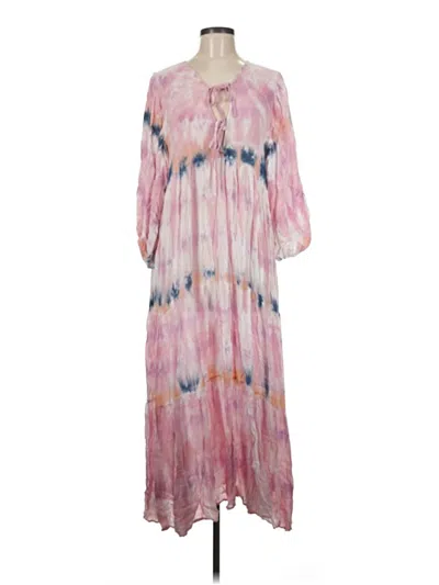 Pre-owned Young Fabulous & Broke Casual Dress In Pink