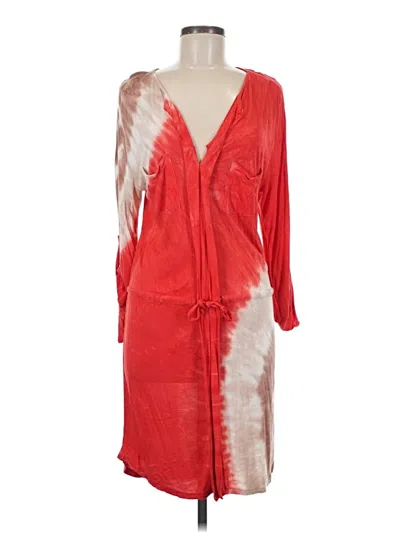 Pre-owned Young Fabulous & Broke Casual Dress In Red
