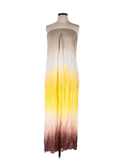 Pre-owned Young Fabulous & Broke Casual Dress In Yellow
