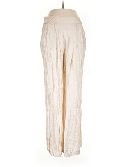 Pre-owned Young Fabulous & Broke Casual Pants In Ivory