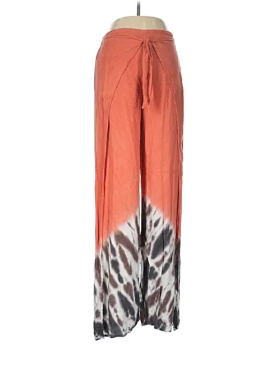 Pre-owned Young Fabulous & Broke Casual Pants In Orange