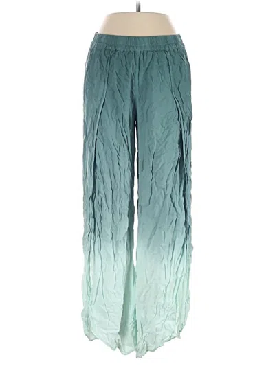 Pre-owned Young Fabulous & Broke Casual Pants In Teal