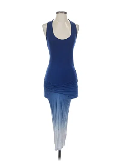 Pre-owned Young Fabulous & Broke Cocktail Dress In Blue