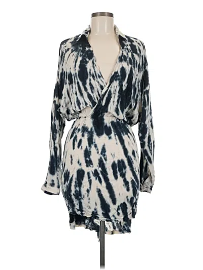 Pre-owned Young Fabulous & Broke Cocktail Dress In Blue