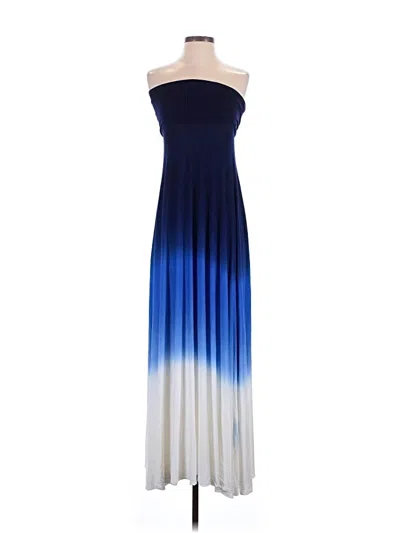 Pre-owned Young Fabulous & Broke Cocktail Dress In Blue