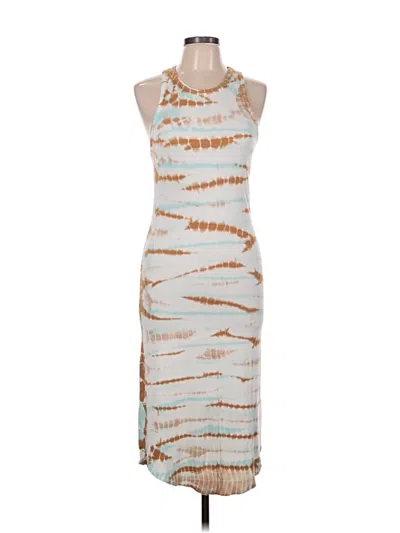 Pre-owned Young Fabulous & Broke Cocktail Dress In Brown