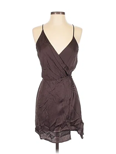 Pre-owned Young Fabulous & Broke Cocktail Dress In Brown