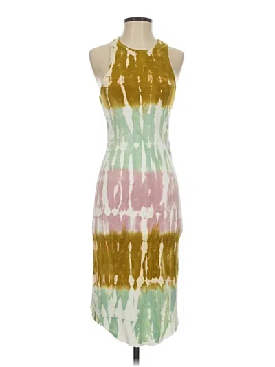Pre-owned Young Fabulous & Broke Cocktail Dress In Green
