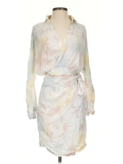 Pre-owned Young Fabulous & Broke Cocktail Dress In Ivory
