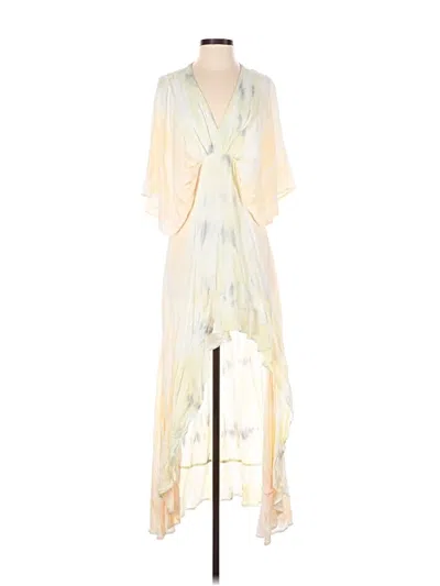 Pre-owned Young Fabulous & Broke Cocktail Dress In Ivory