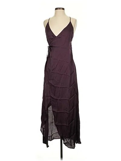 Pre-owned Young Fabulous & Broke Cocktail Dress In Purple