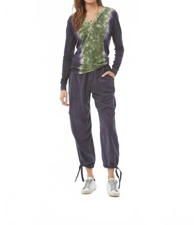 Young Fabulous & Broke Cordon Long Sleeve Top In Sepia In Multi