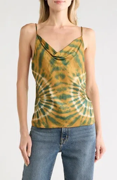 Young Fabulous & Broke Young, Fabulous & Broke Emmet Cowl Neck Satin Camisole In Multi