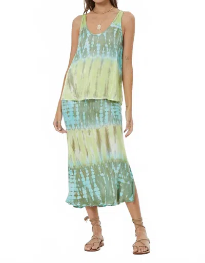 Young Fabulous & Broke Felicity Skirt In Aquatica In Multi