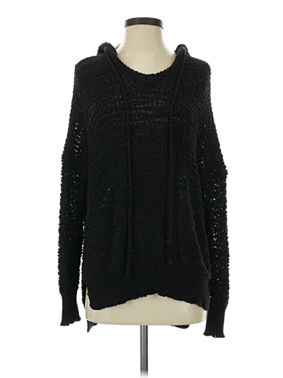 Pre-owned Young Fabulous & Broke Fleece Jacket In Black