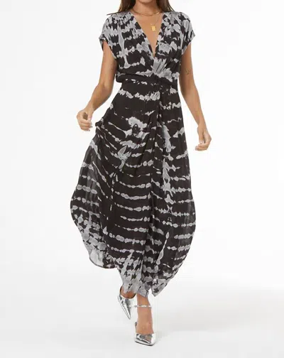 Young Fabulous & Broke Helena Dress In Steel In Blue