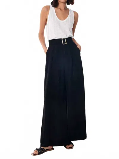 Young Fabulous & Broke Hope Wide Leg Trouser In Black