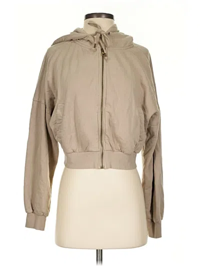 Pre-owned Young Fabulous & Broke Jacket In Tan