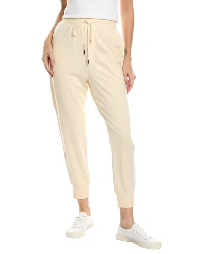 Young Fabulous & Broke Jagger Jogger Pants In Vanilla In White