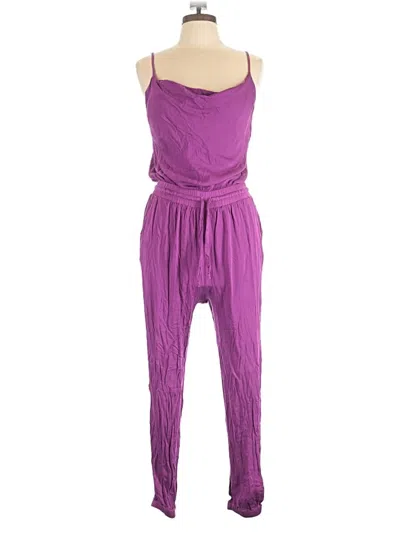 Pre-owned Young Fabulous & Broke Jumpsuit In Purple