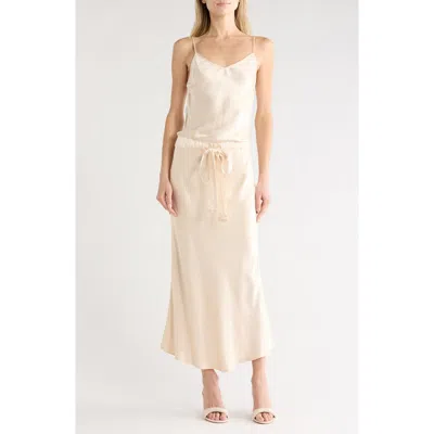 Young Fabulous & Broke Young, Fabulous & Broke Kalani Satin Slipdress In Neutral