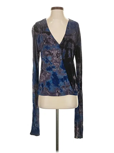Pre-owned Young Fabulous & Broke Kimono In Blue