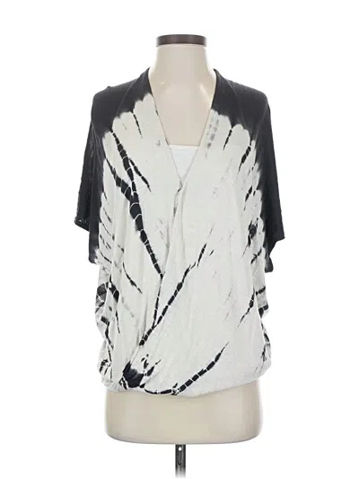 Pre-owned Young Fabulous & Broke Kimono In Gray