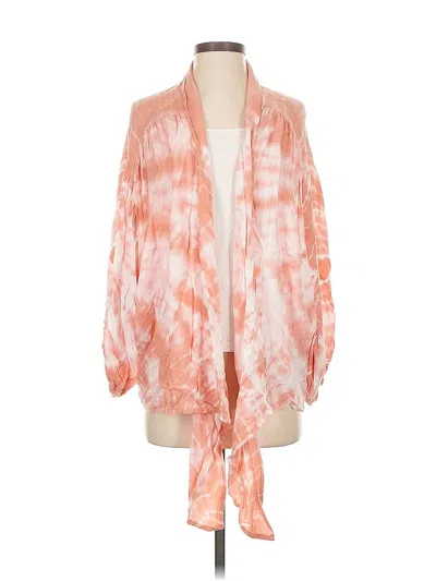Pre-owned Young Fabulous & Broke Kimono In Pink