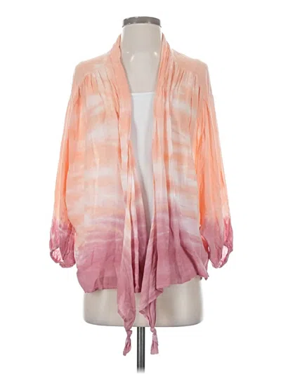 Pre-owned Young Fabulous & Broke Kimono In Pink
