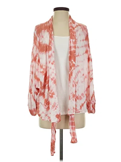 Pre-owned Young Fabulous & Broke Kimono In Pink