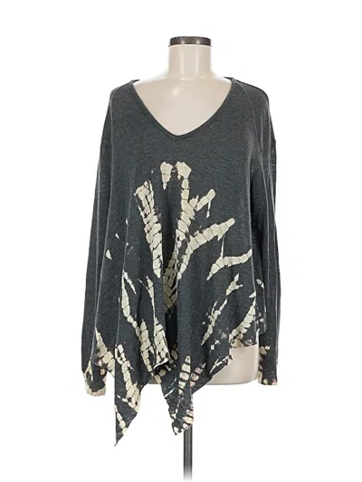 Pre-owned Young Fabulous & Broke Long Sleeve T-shirt In Gray