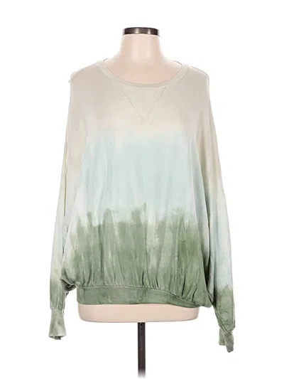 Pre-owned Young Fabulous & Broke Long Sleeve T-shirt In Green