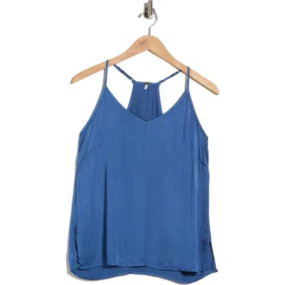 Young Fabulous & Broke Young, Fabulous & Broke Mi Amor Satin Camisole In Blue